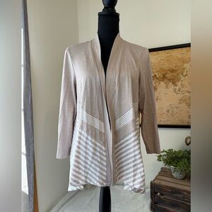 Alfred Dunner open cardigan